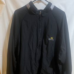 Corona Jacket Windbreaker Adult XXXL Black Cutter & Buck Beer Logo Used Good Condition $25 Meet Up In Irving @dfwgoods 