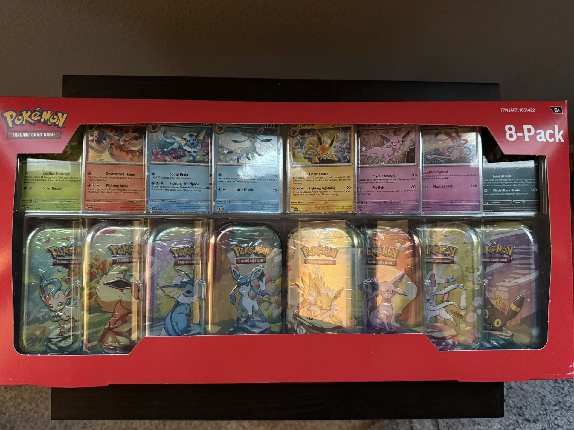 Prismatic Evolutions Tin Bundle + Promos