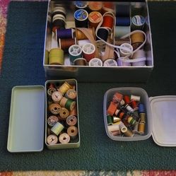 3 Containers of Sewing Thread