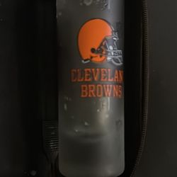 Cleveland Browns Signed Shot Glass