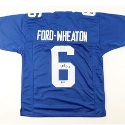 Bryce Ford-Wheaton Signed Jersey (JSA & PIA)