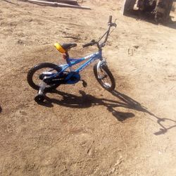 Kids Bike With Training Wheels 