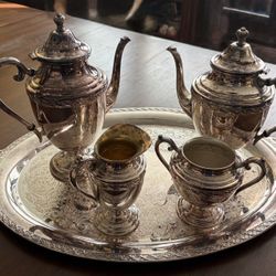 Vintage 5-piece Tea Set