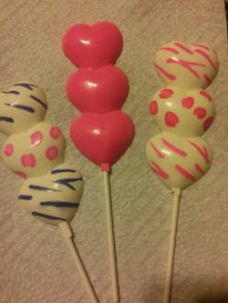 Chocolate Stackable Heart Lolipop