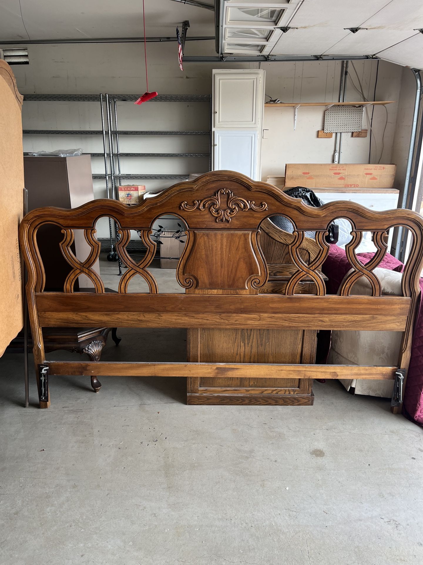 King Headboard And Mirror