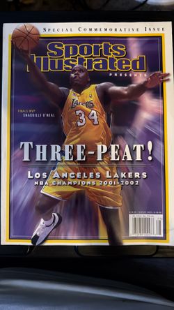 Sports Illustrated Magazine June 4, 2001 Get Out Of Our Way! Shaq Lakers