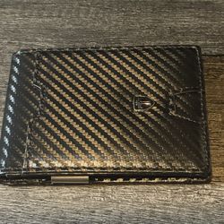 Brand New Carbon Fiber Wallet with RFID Blocking (Never Used)