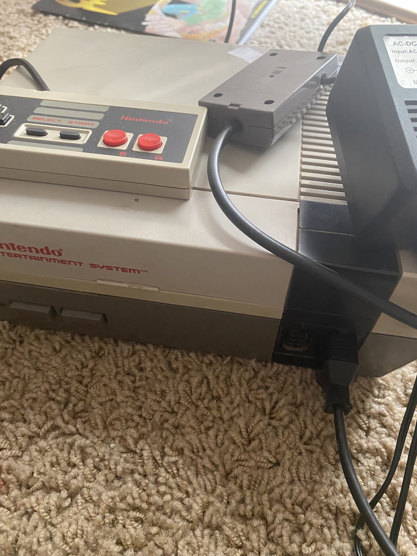 Original Nintendo NES system