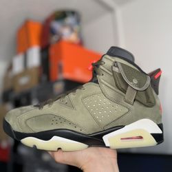 Travis Scott x Air Jordan 6 ‘Olive’