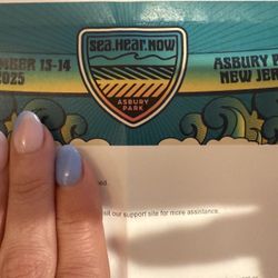 Sea Hear Now Asbury Park Tix 