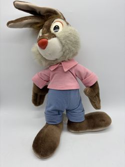 Vintage 1980s Splash Mountain Brer Rabbit Plush Walt Disney World Disneyland 