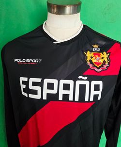 ESPAÑA VINTAGE RALHP LAUREN POLO SPORT JERSEY SIZE XL NATIONAL TEAM