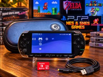 LOADED Sony PSP w/ 128GB Card | Custom Firmware, Installed Games, & Emulators