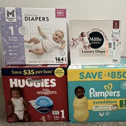 Size 1 Diapers 