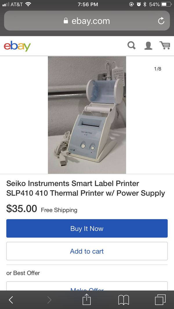 smart label printer 410