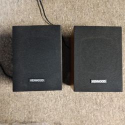 Vintage Kenwood Satellite Speakers 