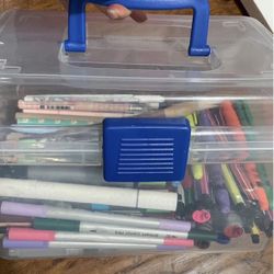 Color pen, Watercolor pen, Pen, Markers