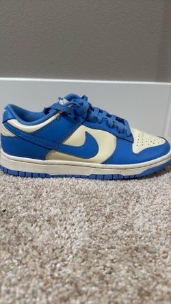 Nike Dunk Size 7 Cream/Blue