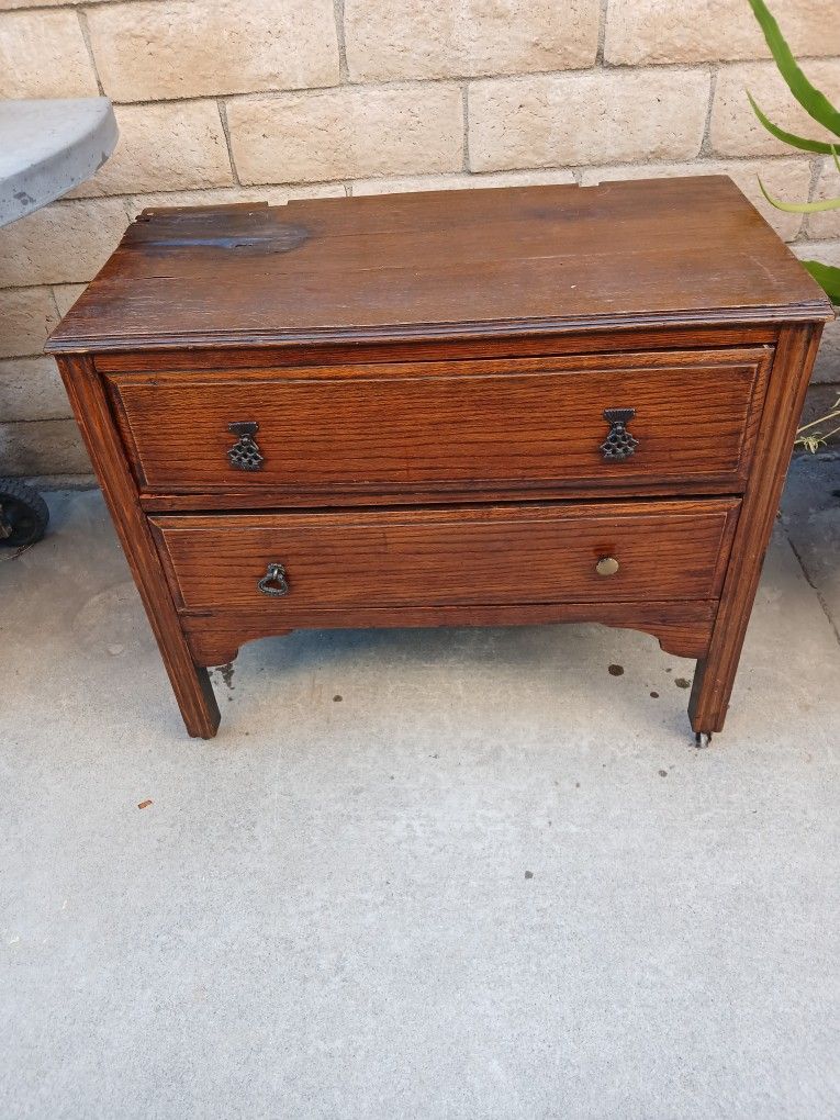 Antique 2 Drawer Dresser