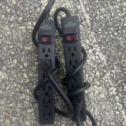 6 OUTLET PLUG (SURGE PROTECTOR) $5.00 each
