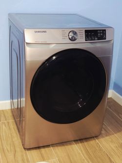 Samsung Front-Load Dryer Champagne