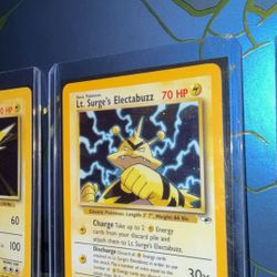 NM/LP Vintage Pokemon Singles