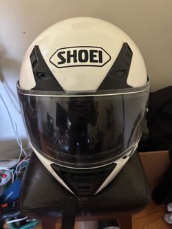 Shoei motorcycle helmet