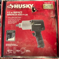 Husky 1/2 in Impact Wrench 450 ft-lbs