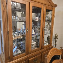 Lighted Display Cabinet,Glass