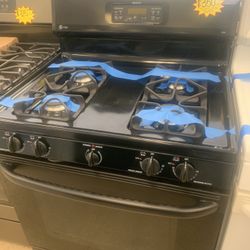 GE Used 4 Burners Gas Stove Working Perfectly 4 Months Warranty 