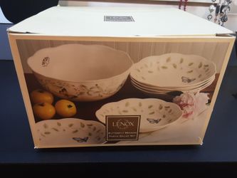 Lenox Butterfly Meadow Pasta/Salad Set