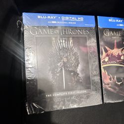 Game Of Thrones First 2 Seasons Brand New Blue Ray 