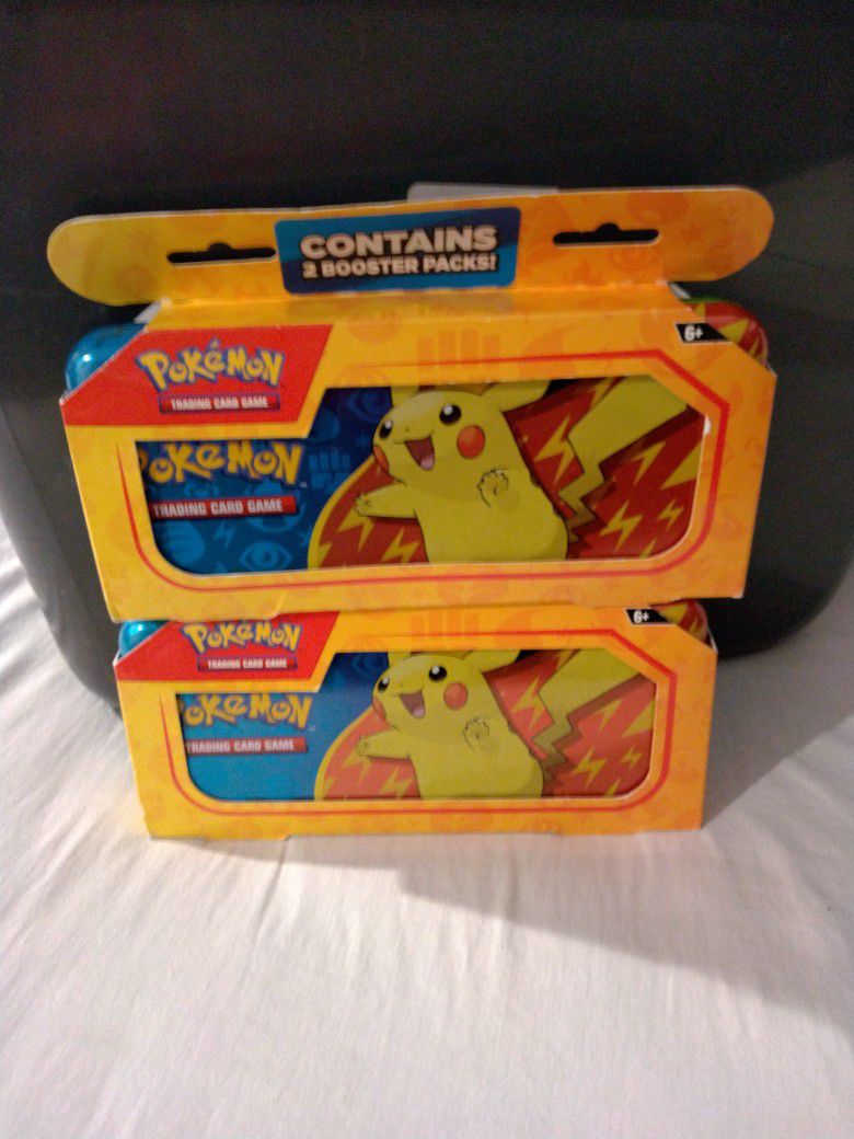Pokemon Cards In The Containers