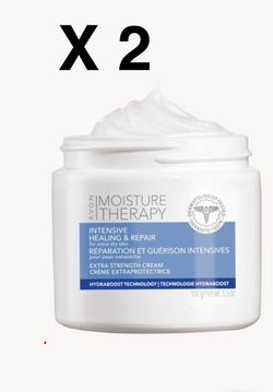 (2) Moisture Therapy Intensive Healing & Repair Extra Strength Cream