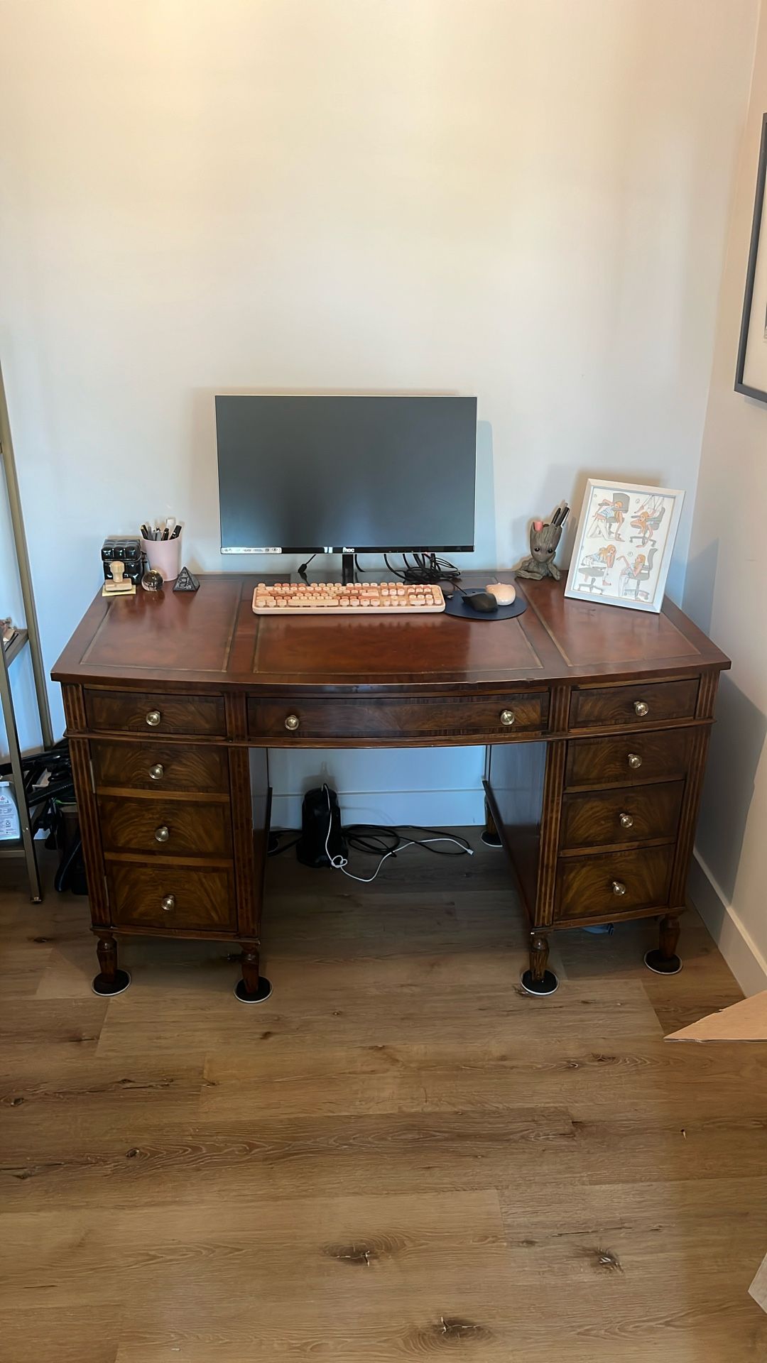 Antique Executive French Heritage Desk