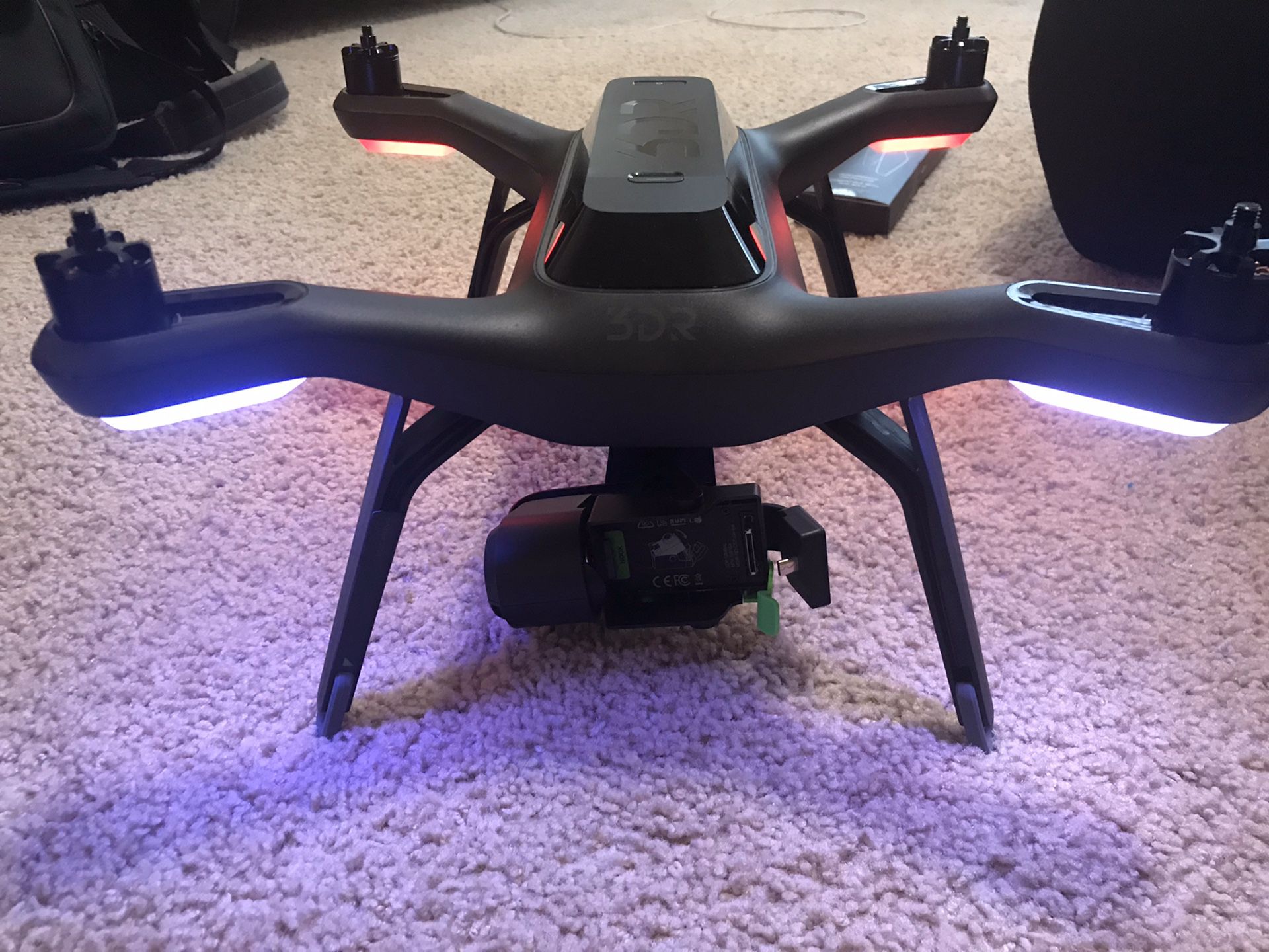 Solo Smart Drone w case and other extras