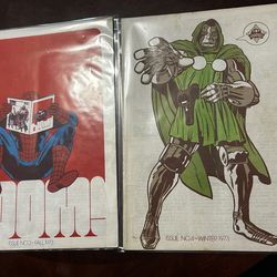 Marvel FOOM Vintage Magazines #3 + #4 DOOM