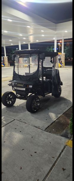 Easy Go gas golf cart fully loaded