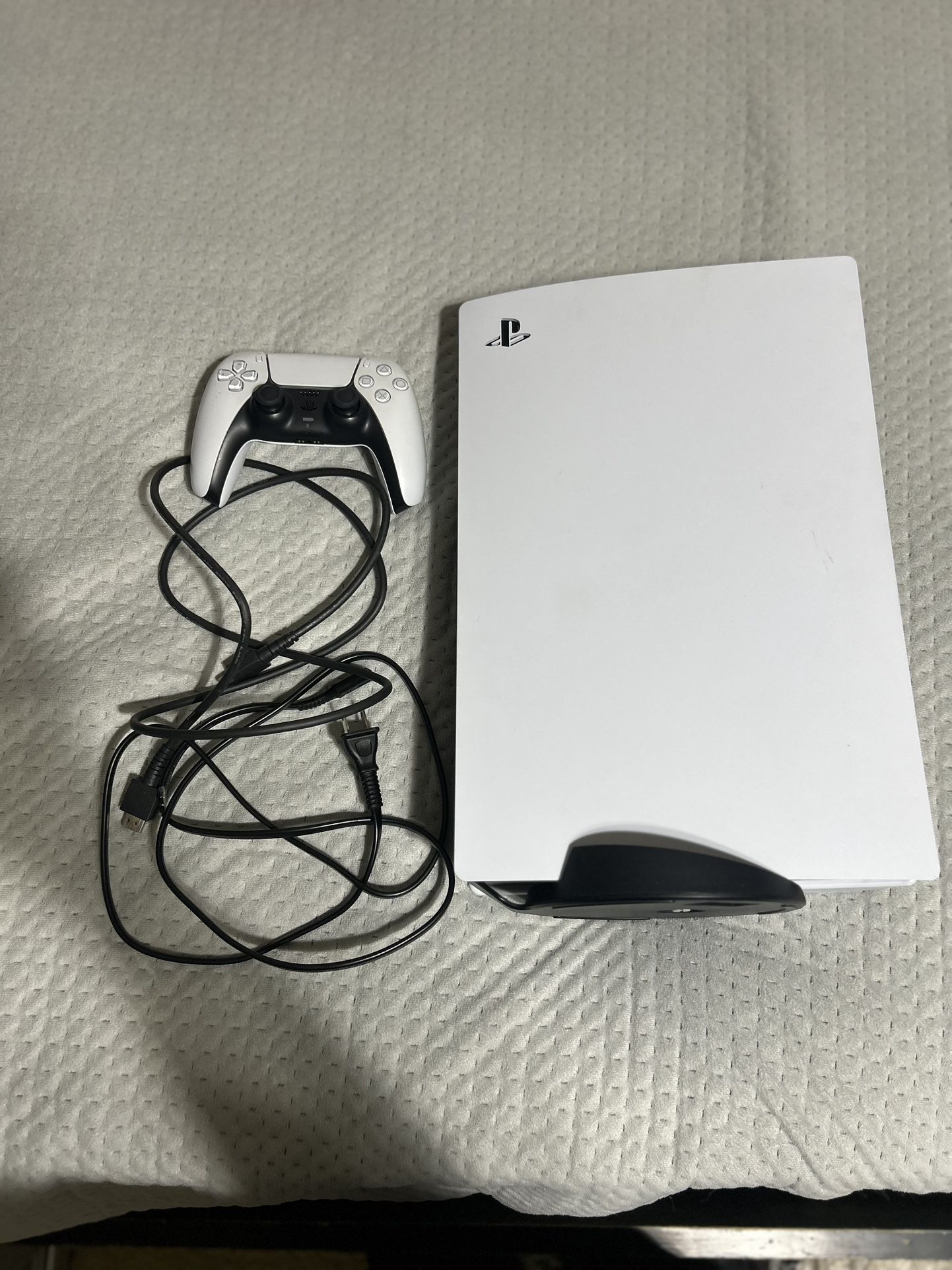 PS5 With Box HDMI Power cable And Controller 
