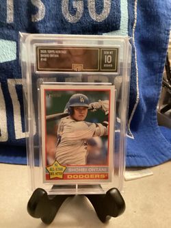 2025 Topps Heritage #148 Shohei Ohtani Gem. Mint 10.