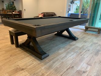 Beautiful Pottery Barn Style Pool Table