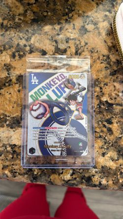 Luffy baseball card