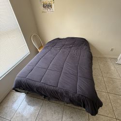 Bed frame and mattress 