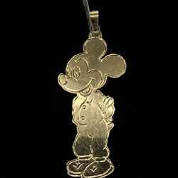 $700 Mickey Mouse Yellow Gold Charm