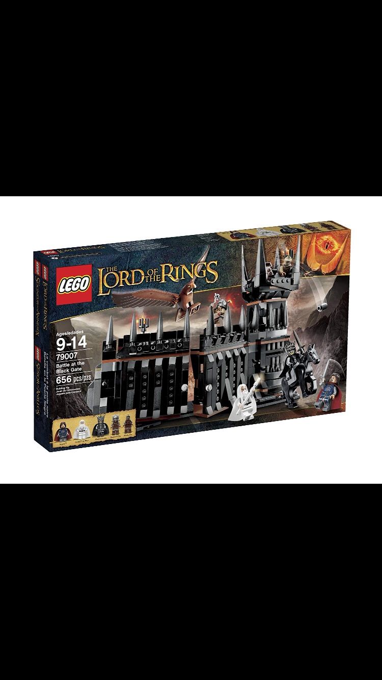Brand New Lord of the Rings LEGO 79007 Battle at the Black Gate