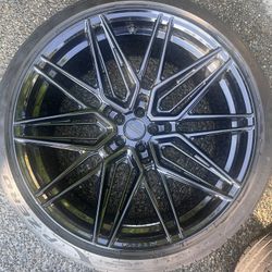 23” VOSSEN HF7 Staggered Wheels + Tires BMW X7
