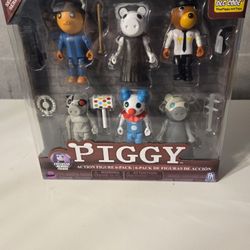 New Piggy 6 Piece Figure Set