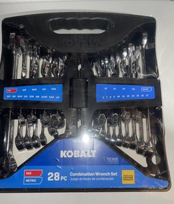 Kobalt 28 Piece wrench Set NEW 