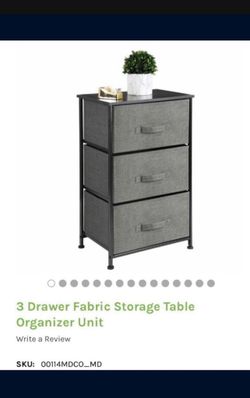 3 Drawer Storage Organizer 