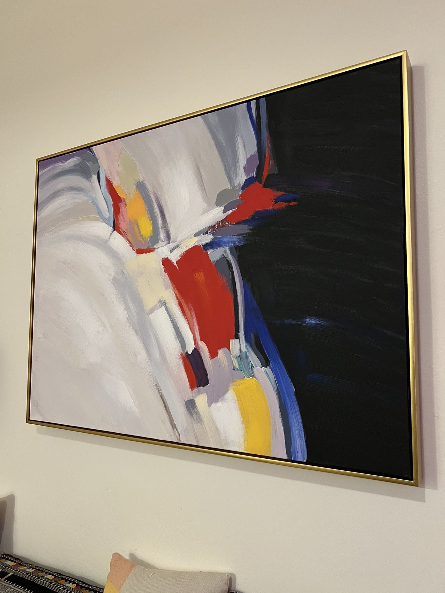 Framed Abstract Painting